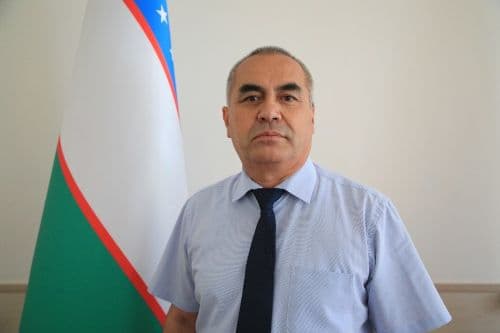Maxmatqulov Ilxom Turdimurodovich — Kültürel Mirası Koruma Fakültesi dekanı
