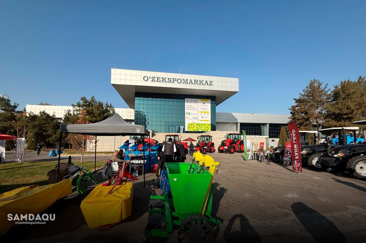 “AgroExpo Uzbekistan–2025” fuarındaki üniversite standı
