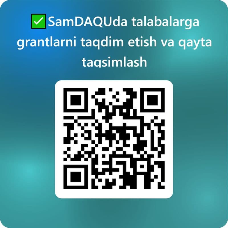 Ta’lim grantlarini qayta taqsimlash bo‘yicha e’lon banneri