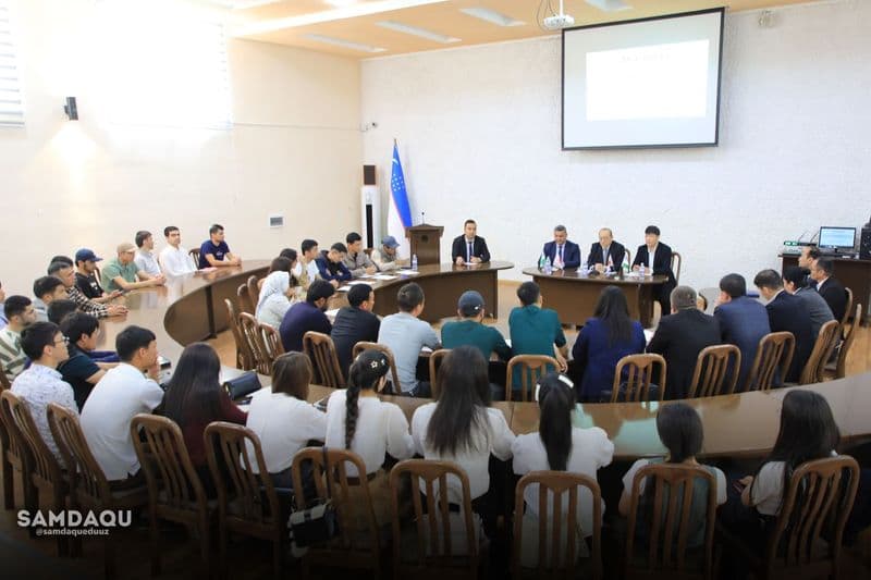 “JPC Corporation” yönetimi üniversite temsilcileriyle görüşmede