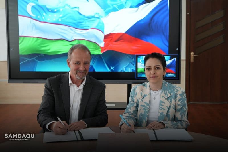 Meeting with the delegation from the Czech Technical University in Prague