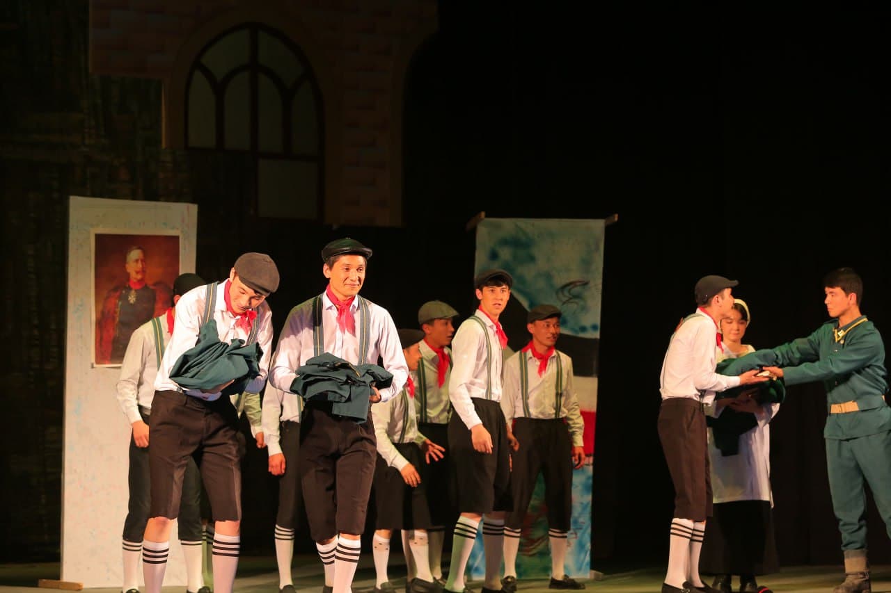 A scene from the Student Theatre Studios festival