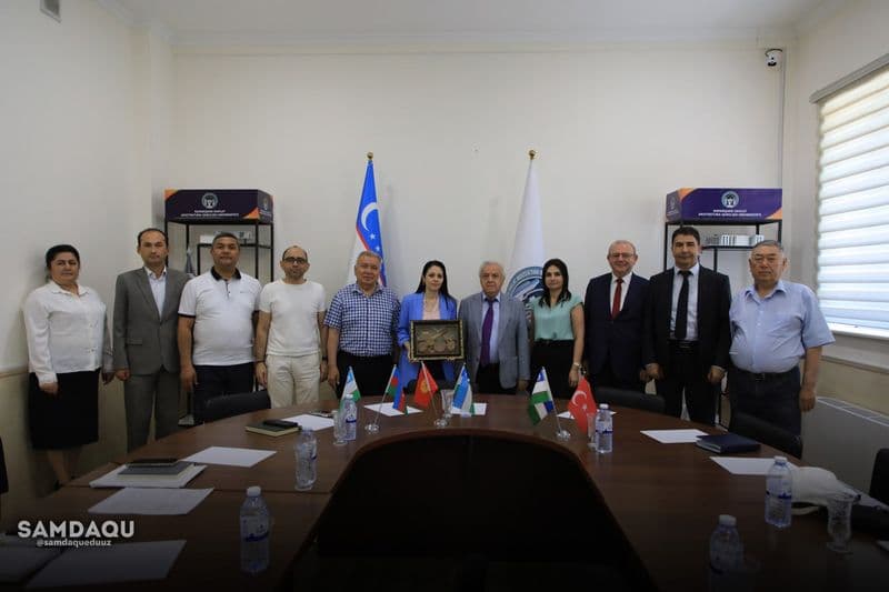 Yurt dışındaki ortak üniversitelerin temsilcileriyle toplantı