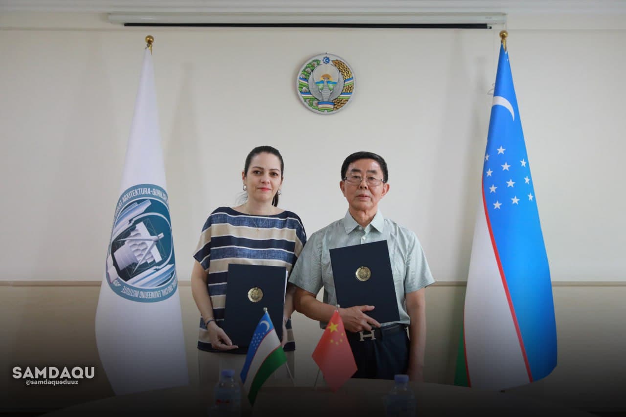 SDTU va HENGDA o‘rtasidagi shartnoma imzolash marosimi
