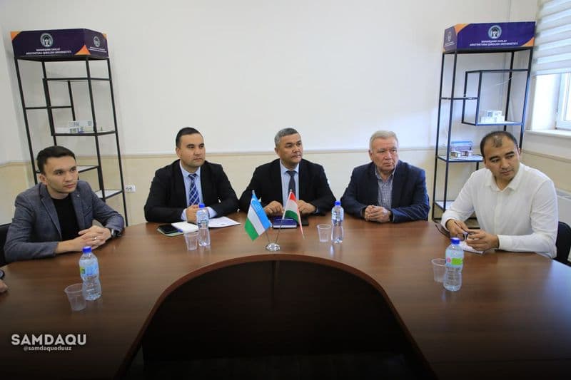 A meeting with international students