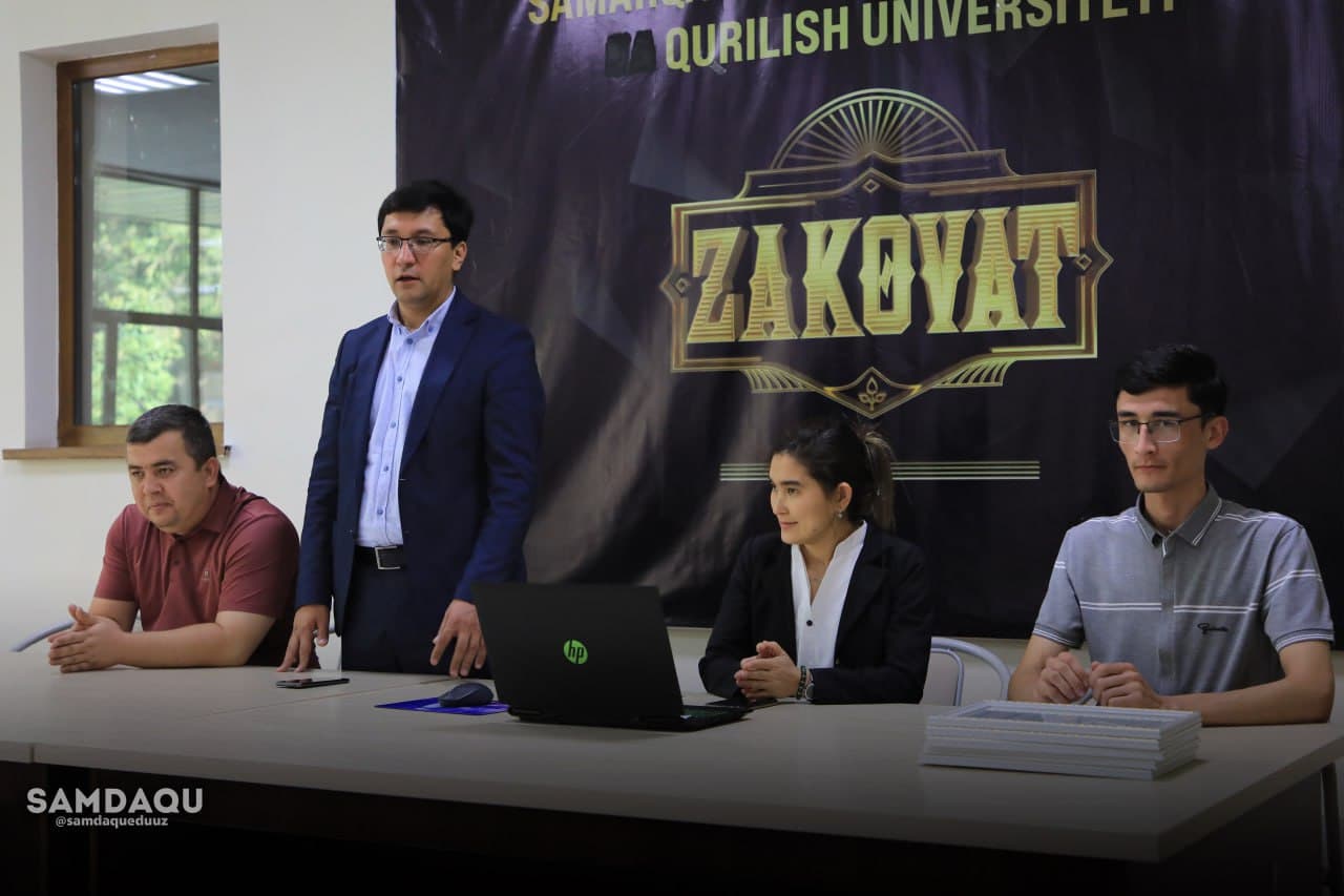 Zakovat o‘yini turniri finalida ishtirokchilar